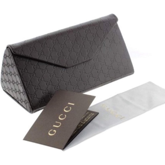 NWOT GUCCI GG3626 BROWN HORN OPTICAL GLASSES - Picture 8 of 16